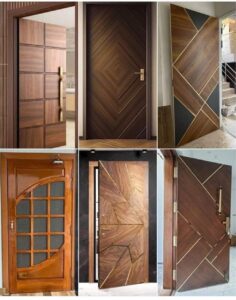 Diseños de puertas de madera